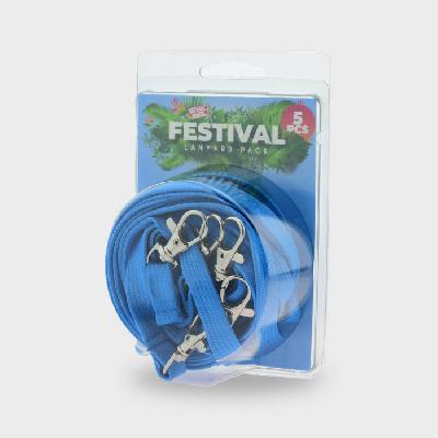 5-Pack Retail Packaged Lanyards in Stock - Pinpops®